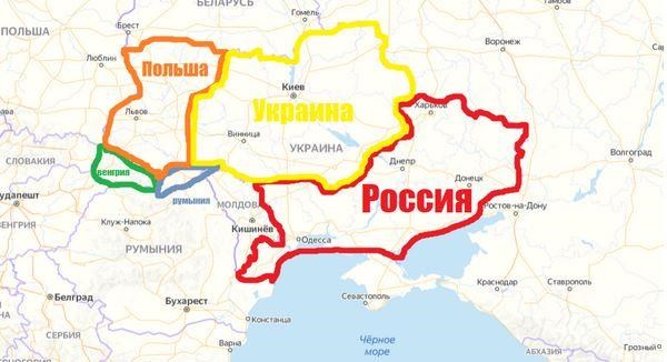 Что Присоединила Россия от Украины на Карте • События в россии
