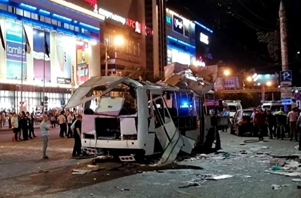 Взрыв в маршрутке